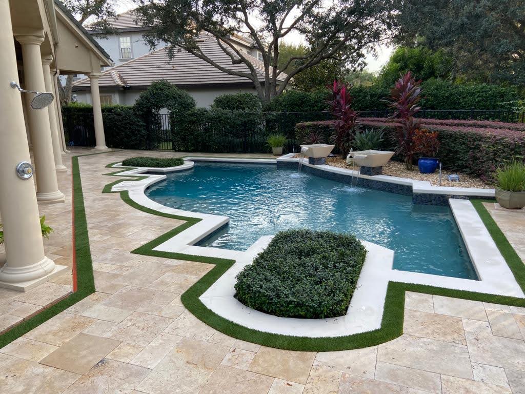 pool brick paver installation 